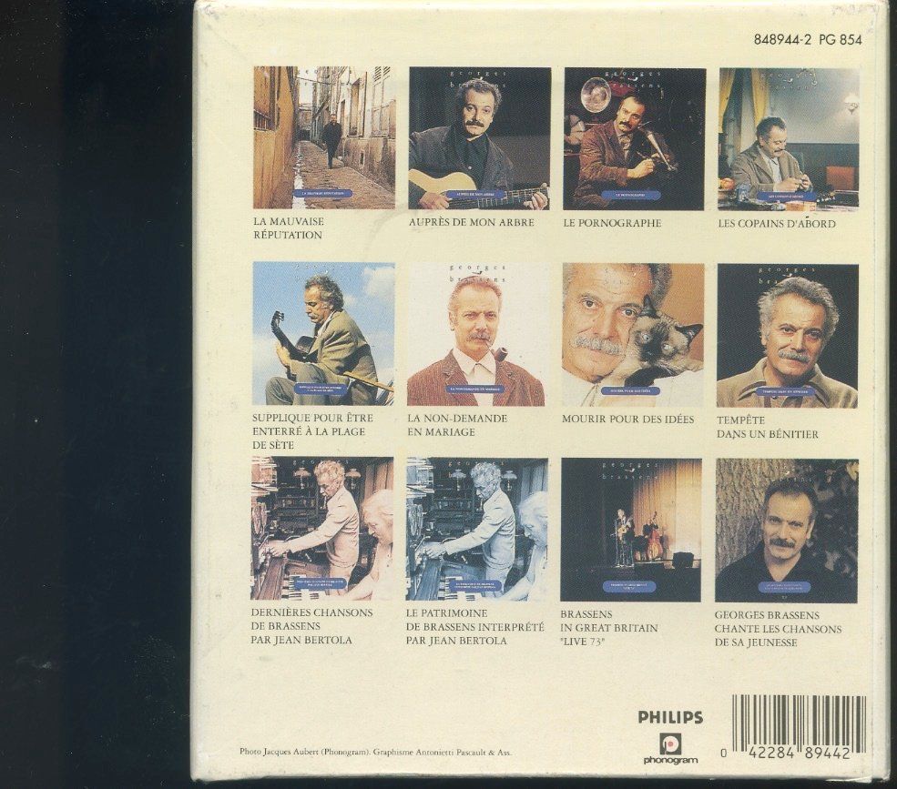 CD: Georges Brassens - Intégrale Edition 91 – Usato da Delémont venduto da MaxPlan 4