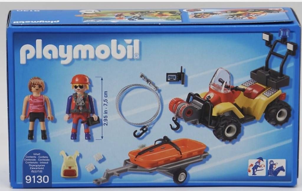Giocattoli: Playmobil Bergrettung Quad  – Usato da Winterthur venduto da Rawille 2