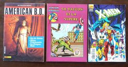 Lot 3 BD vintage super héros - Captain america - X men