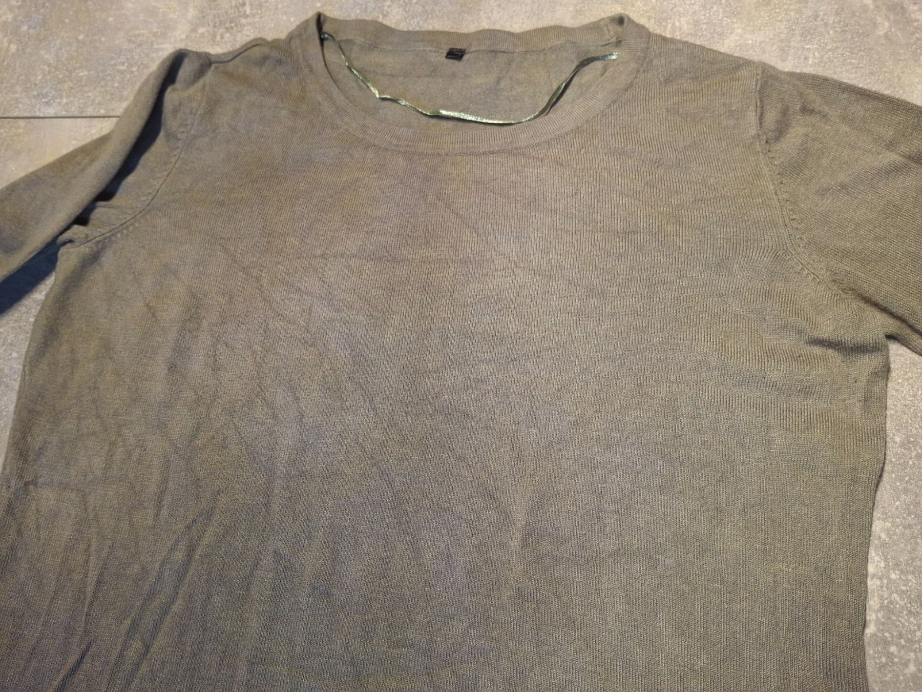 Pulls & Sweat-shirts: Pull vert olive taille L marque Chicorée – D'occasion à Villiers par san_jn5w 1