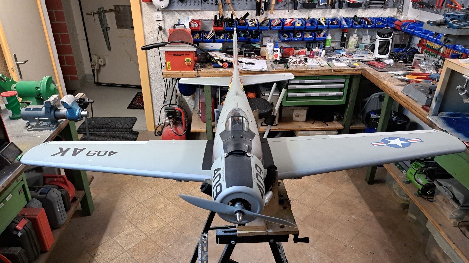 Modellismo RC: Skyraider A1 – Nuovo (secondo la descrizione) da Fislisbach venduto da Pires1