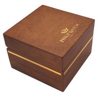 Très beau coffret écrin Philip Watch pour montre, en bois