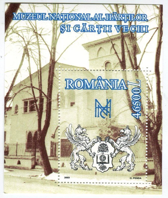 Tous les timbres: Block "Nationalmuseum". Rumänien. – Neuf avec emballage d'origine à Basel par Butsch5