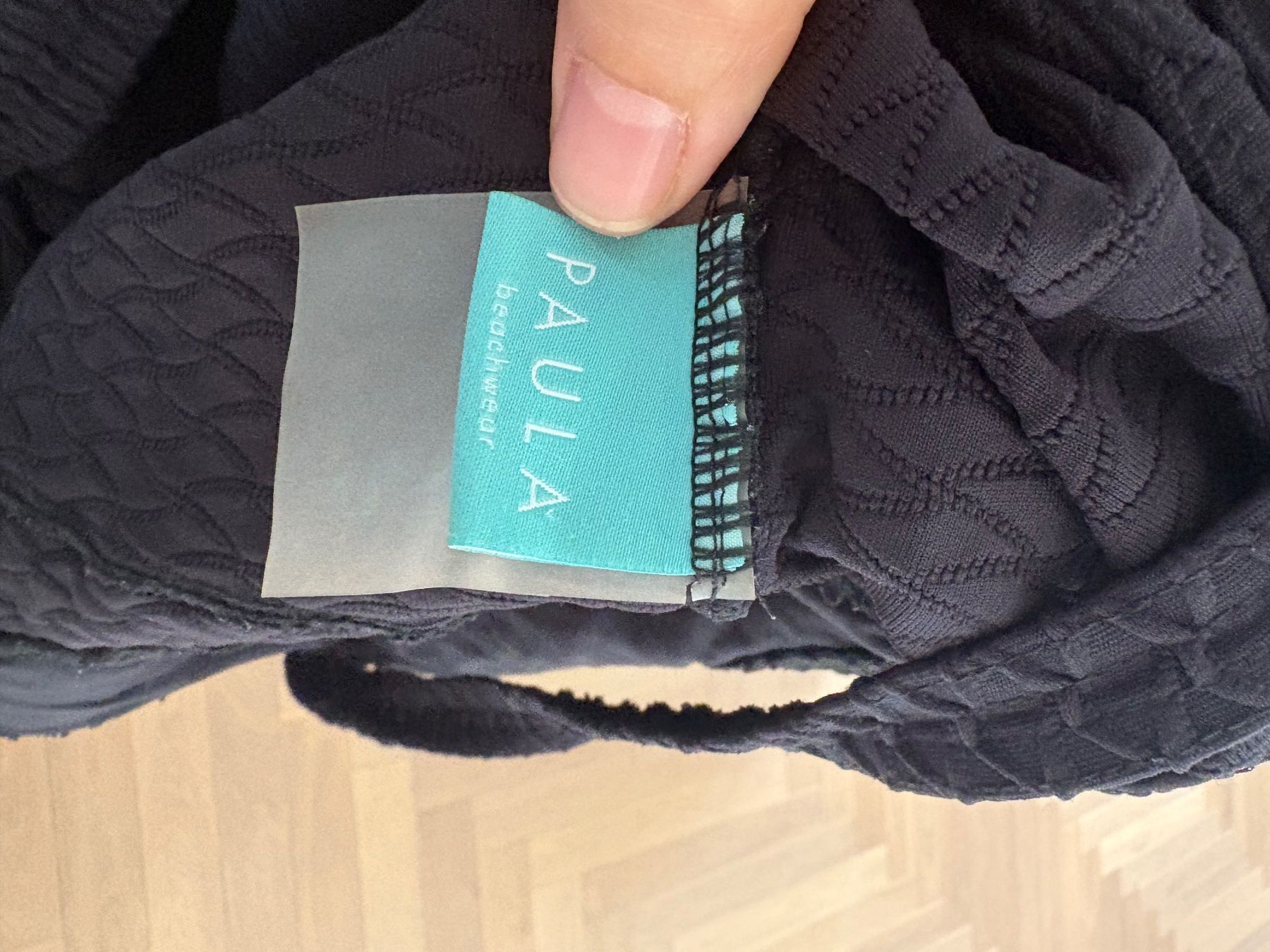 Costumi da bagno & Bikini: Paula Lily Badekleid, schwarz, gr. L – Usato da Meggen venduto da K.Rigert 2