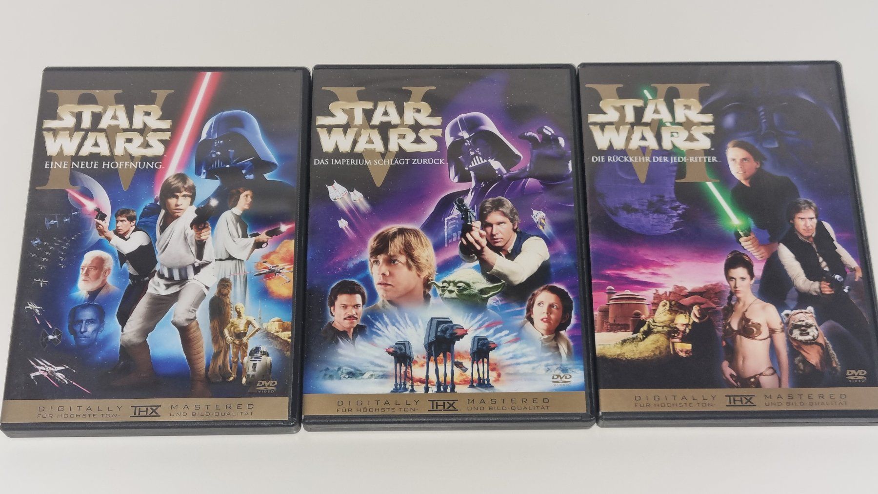 Tutti i DVDs: DVD: Star Wars Trilogie - Teil IV - VI – Usato da Ehrendingen venduto da Thomas_2 1