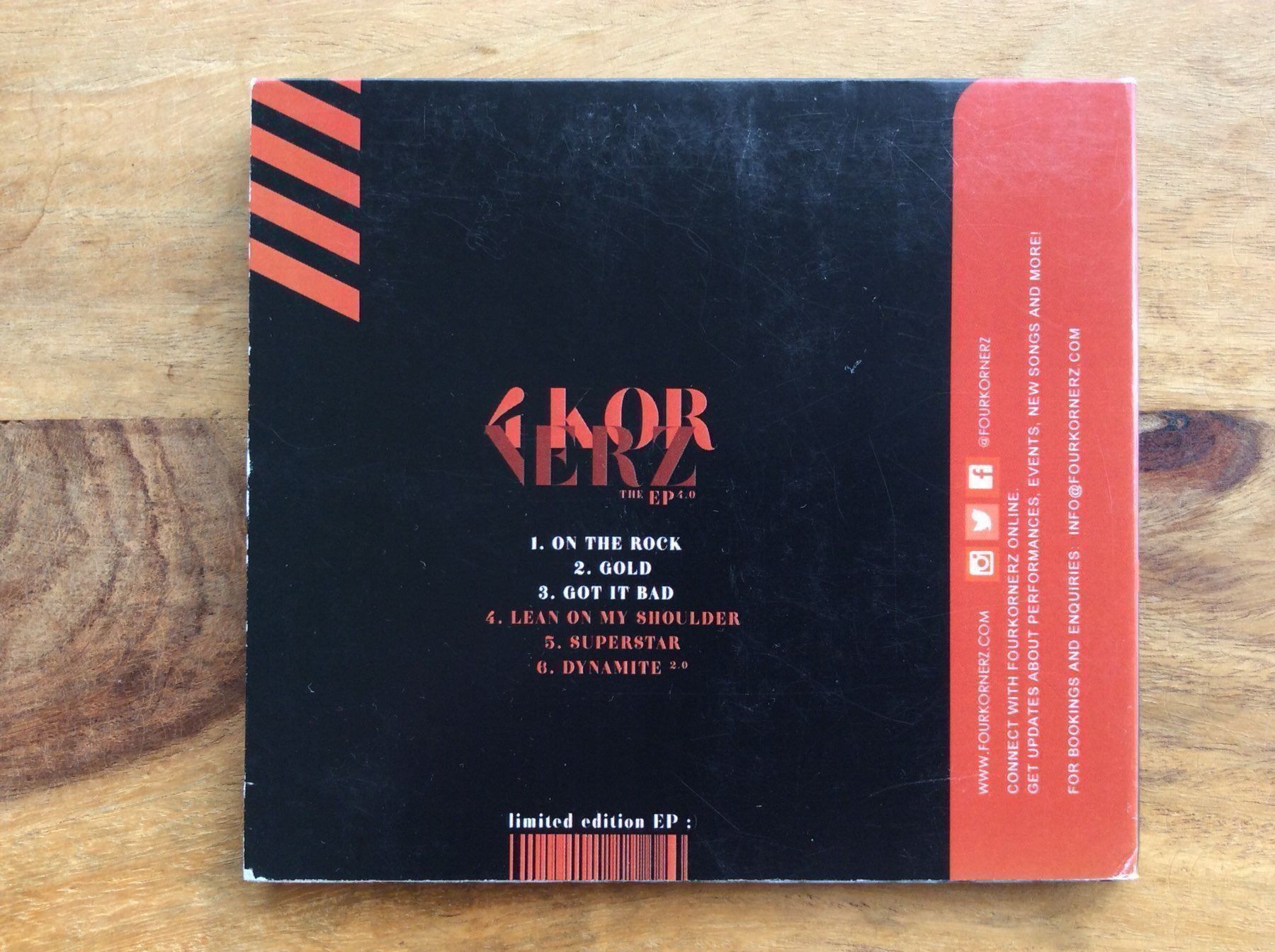 CD: CD Four Kornerz - The EP 4.0 – Usato da Horgen venduto da flyingpenguin2000 2