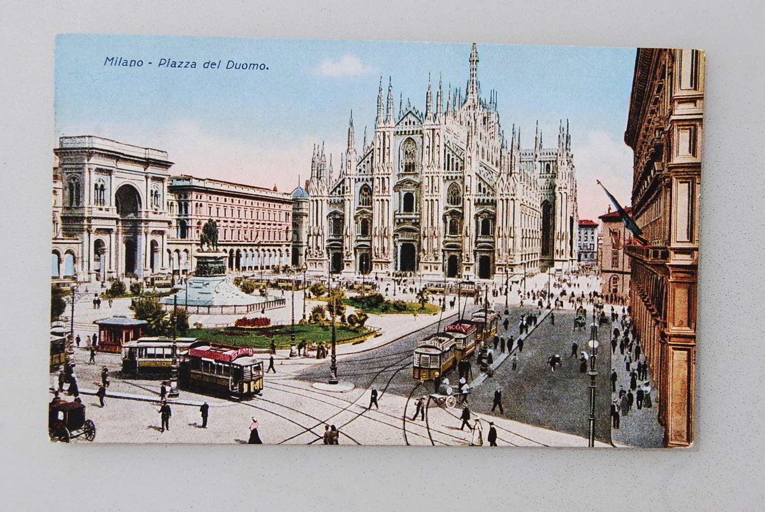 Ansichtskarten: AK Milano - Piazza del Duomo – Gebraucht aus Rüfenacht BE von Toro06