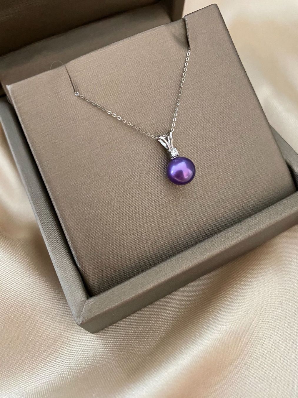 Anhänger: Süsswasser Perlen Anhänger 18k Gold – Neu und originalverpackt aus Sarnen von Yingsperlen1 1