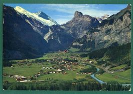 Kandersteg mit Rinderhörner, Gesamtansicht um 1960