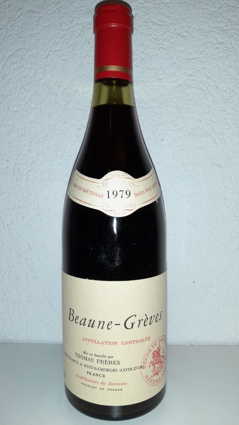 Vino: 1979  Beaune-Grèves Premier Cru 1979 – Nuovo (secondo la descrizione) da Venthône venduto da achos