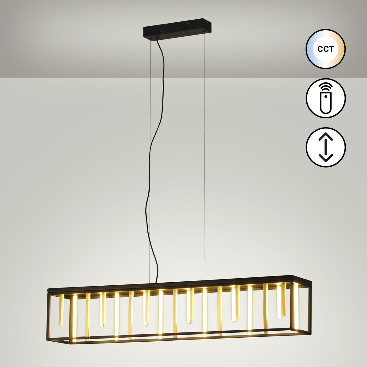 Lampadari & plafoniere: LED Pendelleuchte, Dimmbar, 110 cm Länge – Nuovo (secondo la descrizione) da Kreuzlingen venduto da Smart-Light