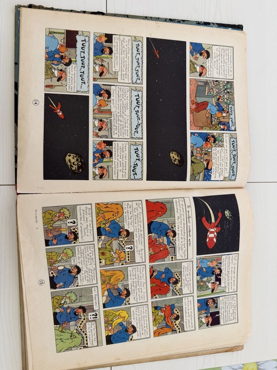 Fumetti: TINTIN : On a marché sur la lune   – Usato da Savigny venduto da Matgab94 9