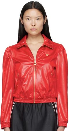 Veste de survêt adidas Originals rouge Chile Firebird NEW