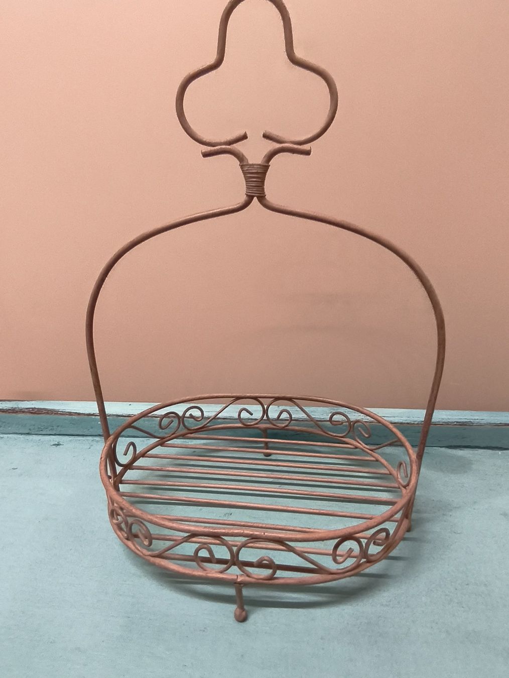 Seifenschalen: Seifenschale shabby chic Metall – Gebraucht aus Zürich von Jul69