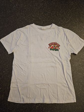 T-Shirt Bierkönig Schinkenstrasse Gr XL weiss