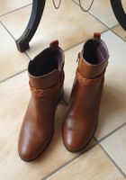 Bottines cuir à talon bloc San Marina  Taille 40