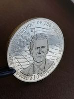 10 Dollar 2000 Liberia George w Bush