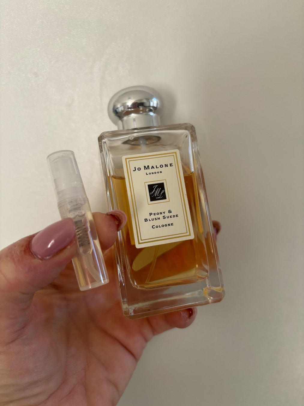 Jo Malone Parfum & Eau de Toilette: Jo Malone Peony & Blush Suede Cologne - Duftprobe 2ML – Gebraucht aus Zürich von deruja