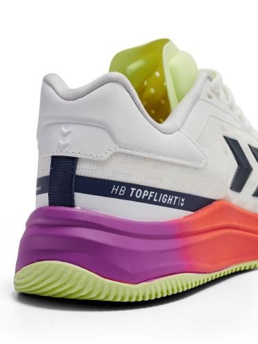 Scarpe da donna: Hummel Hb Topflight Pro - white/violet (Grösse: 40) – Nuovo e nell'imballaggio originale da St. Gallen venduto da sportglobe 3