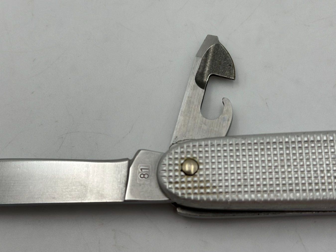 Wenger Coltelli tascabile: WENGER Delémonet Offiziersmesser Sackmesser 1981 – Usato da Luzern venduto da Lager6640 9