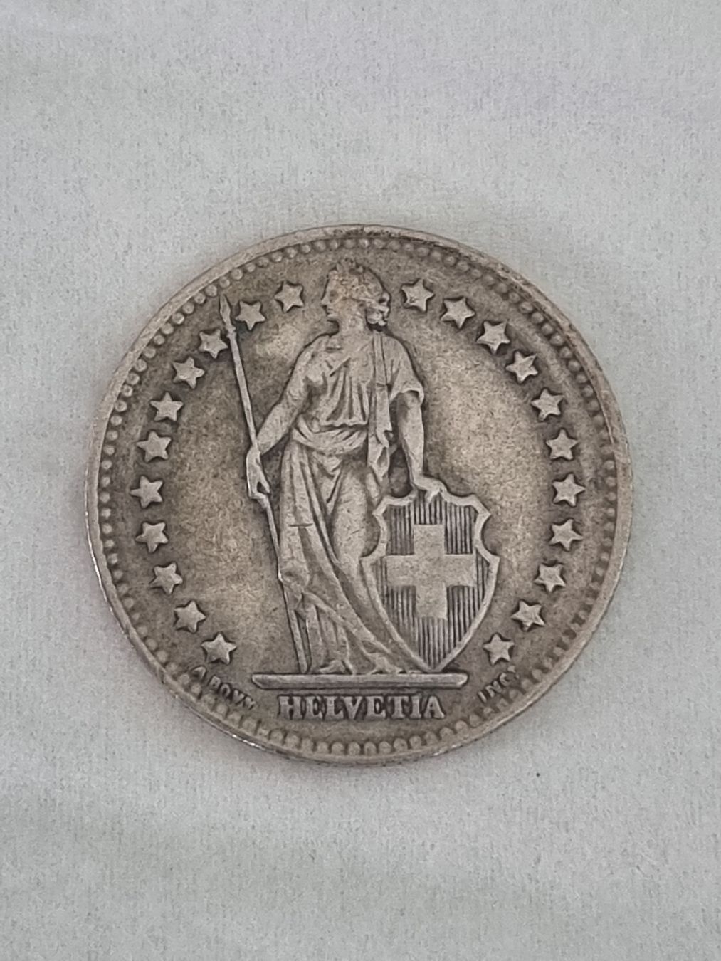 Tutti le monete: 1 Franken Silbermünze 1945 – Usato da Eschenbach SG venduto da Ma69st 1