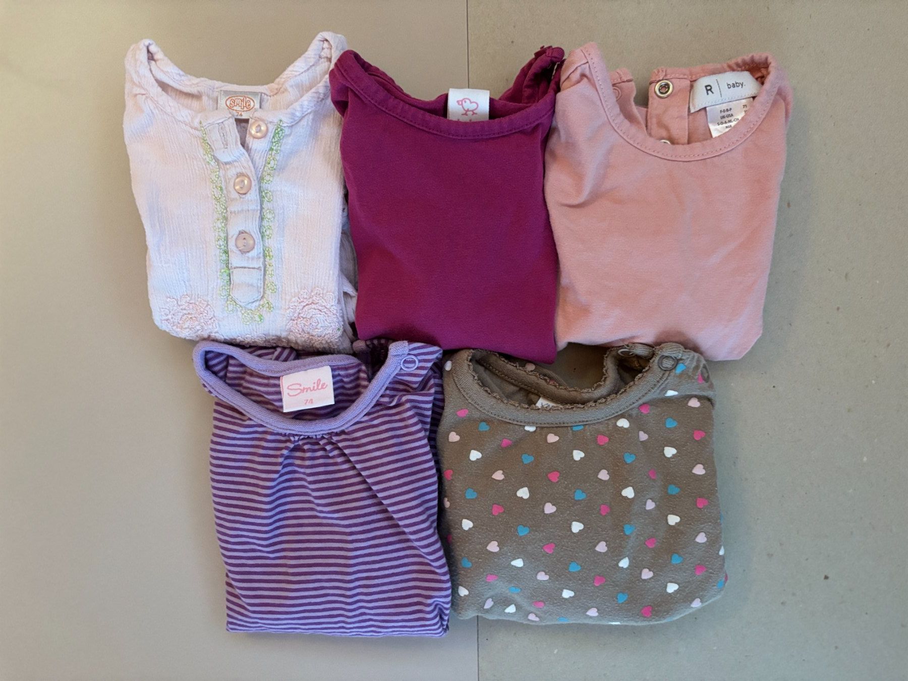 Lotti & Set di vestiti: Kleiderset, Gr. 74 (#44) – Usato da Englisberg venduto da Apfelsine