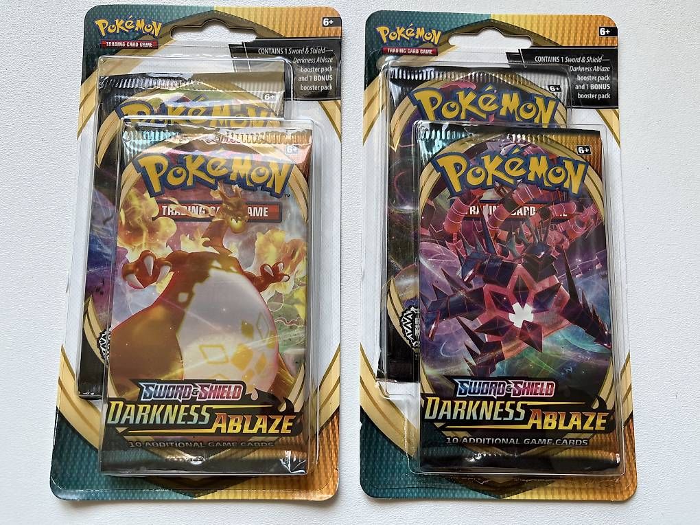 Pokémon Cartes à collectionner: Pokémon Sword & Shield Darkness Ablaze 2x 2 pack blisters – Neuf avec emballage d'origine à Orvin par Sebastien151