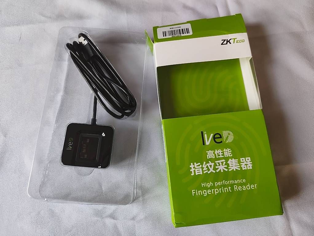 PC: ZKT Live 20R Fingerabdrucksensor – Nuovo e nell'imballaggio originale da St.Gallen venduto da becks0815