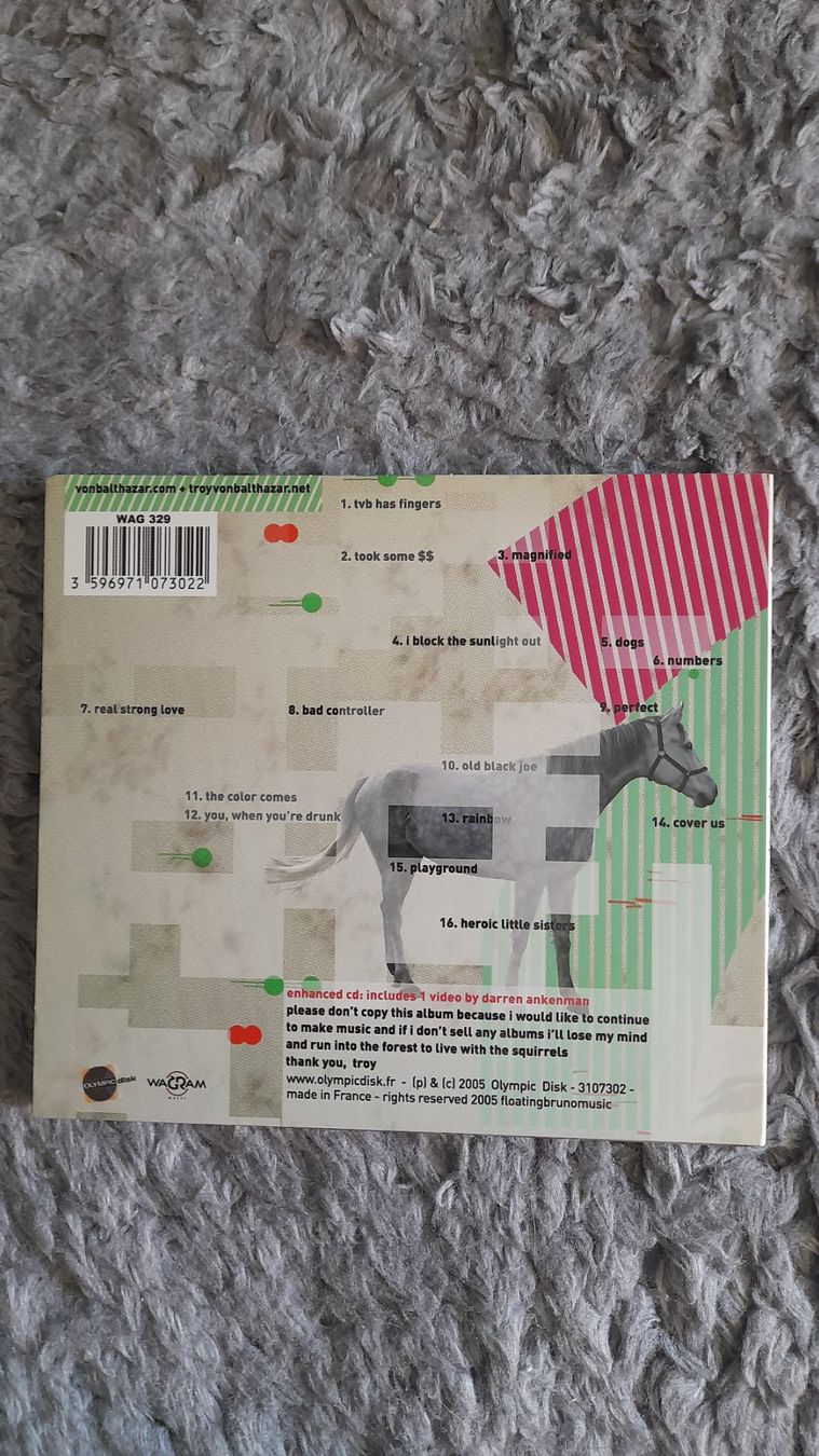 CD: TROY VON BALTHAZAR    CD – Usato da Wetzikon ZH venduto da Ramones01 1