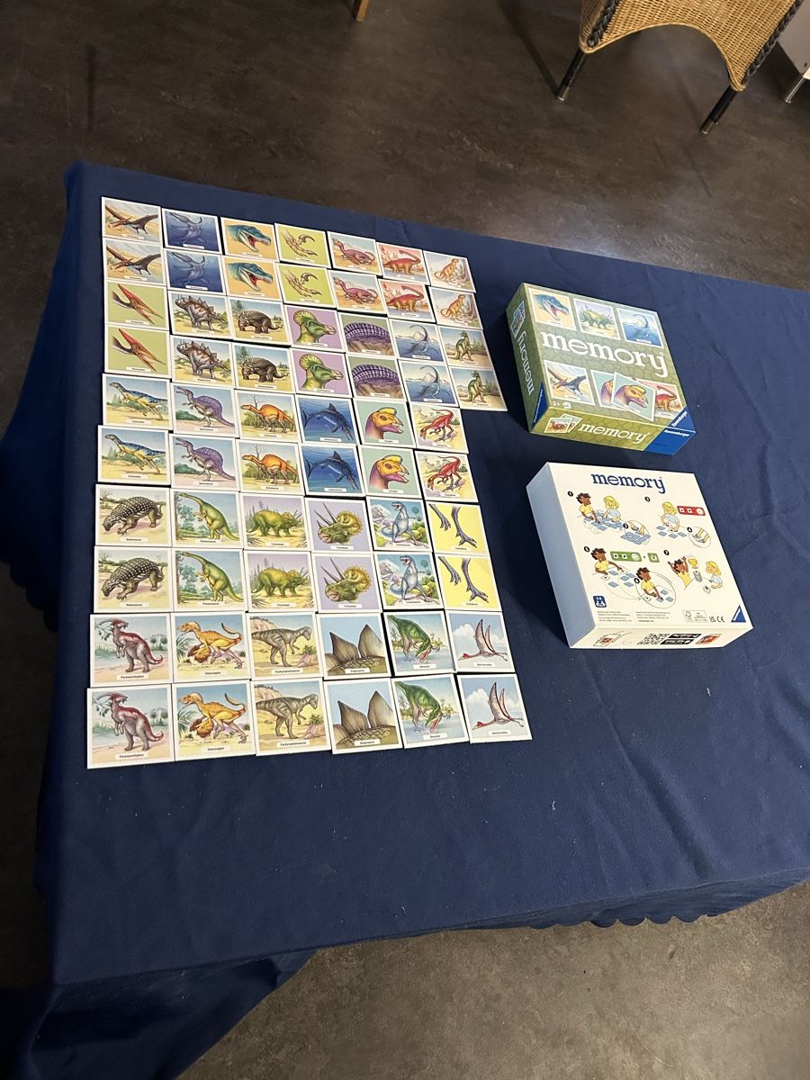 Ravensburger Puzzle: Ravensburger Memory, Dino, Dinosaurier, – Usato da Meilen venduto da mar_222t