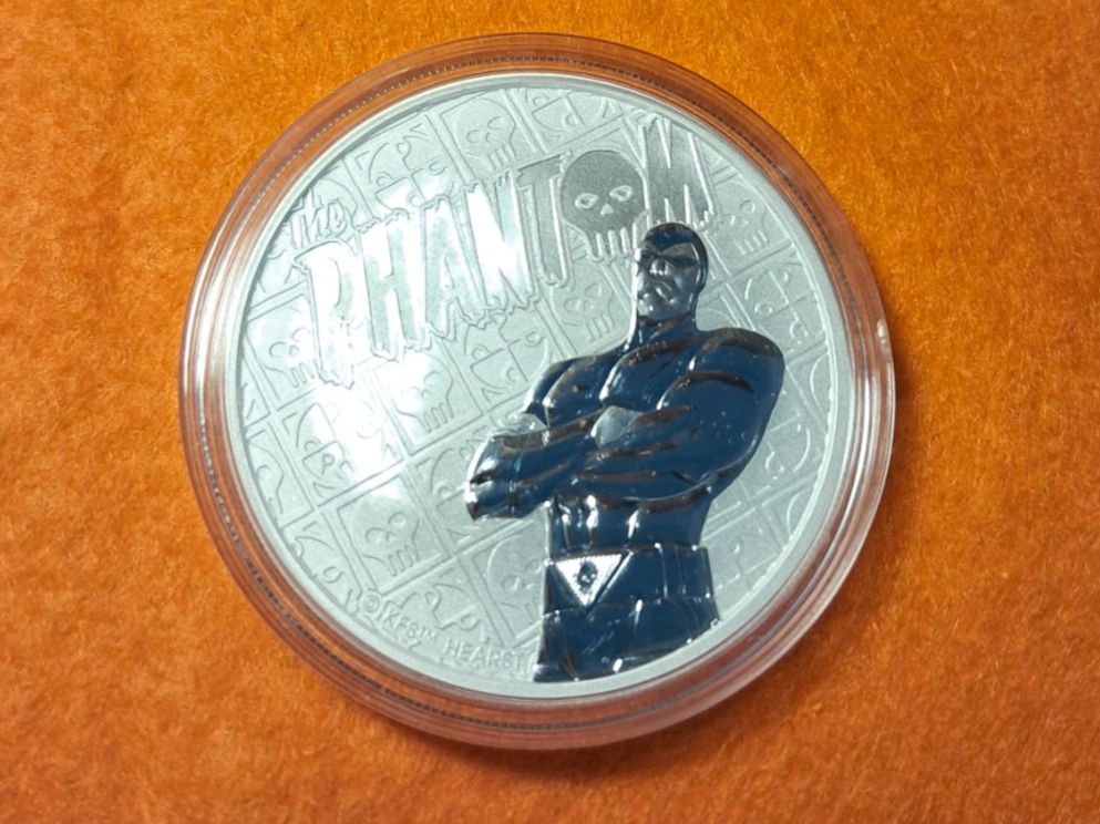 Alle Münzen: PHANTOM 1 OZ UNZE SILBER 999 TUVALU 2022 – Neu und originalverpackt aus Trübbach von Adam123456 1