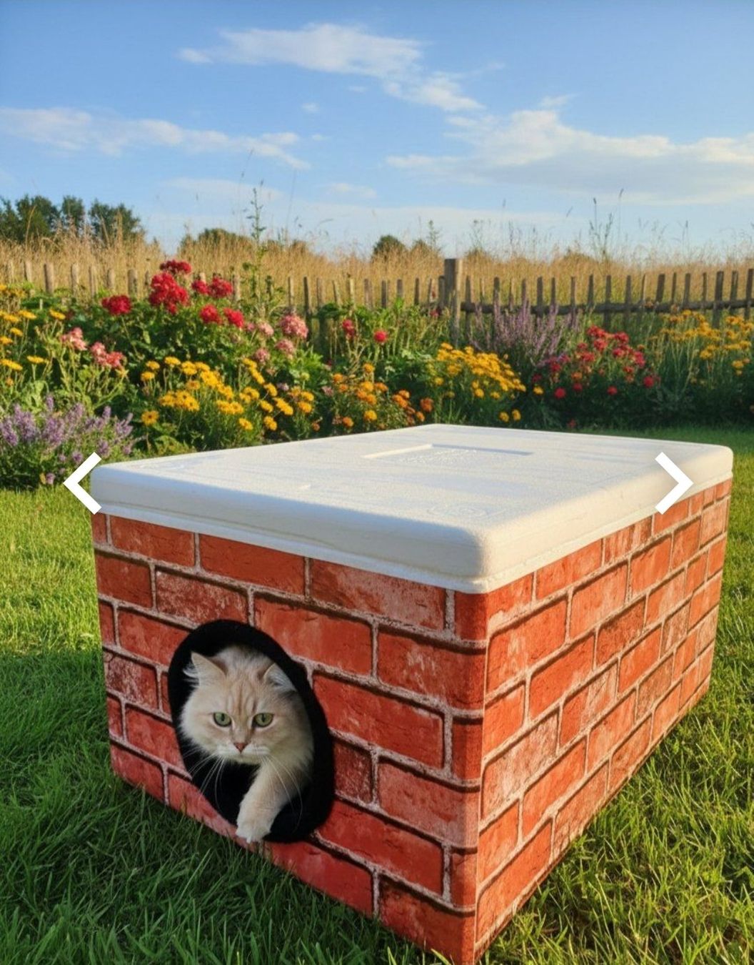 Cucce & Letti: Katze Box / Hunde Hause – Nuovo (secondo la descrizione) da Rotkreuz venduto da PcPhs