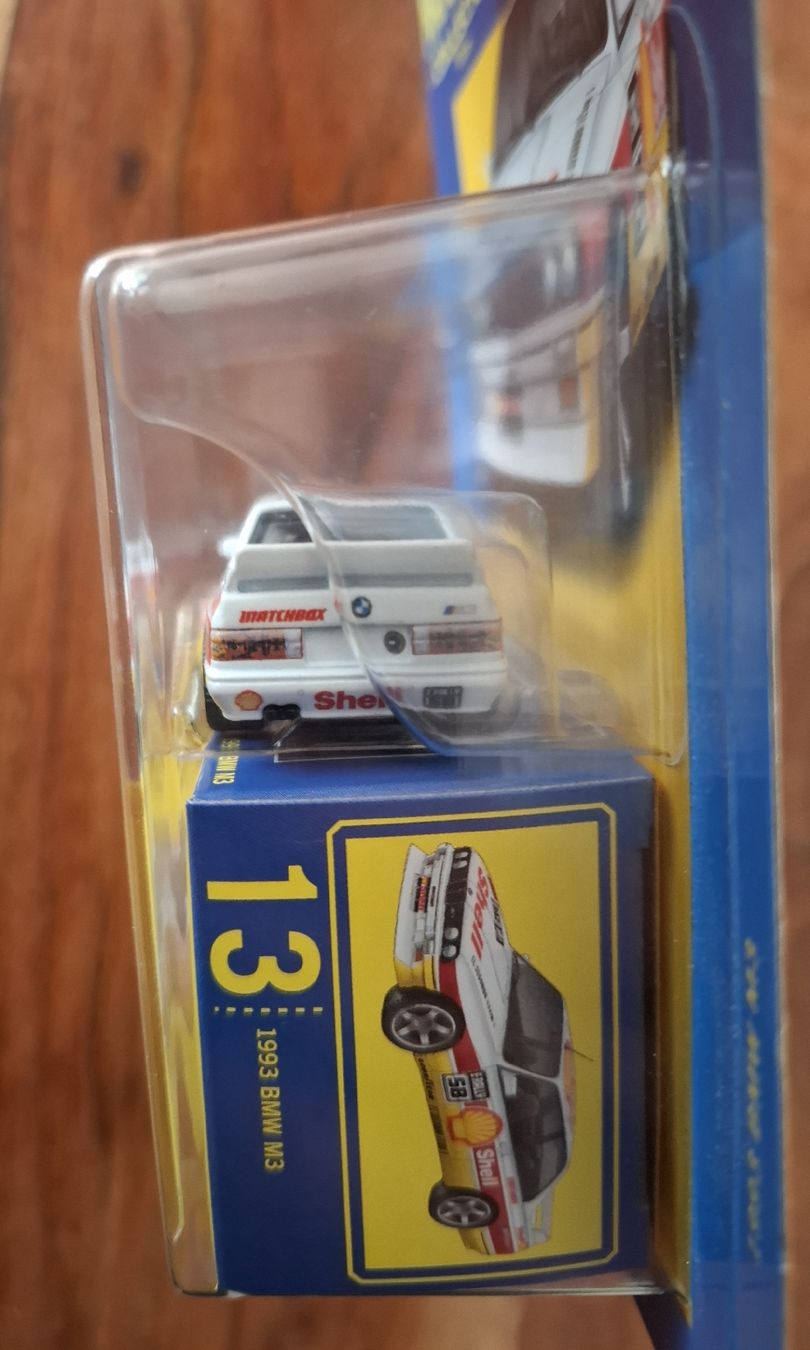 Matchbox Modellini d'auto: MATCHBOX COLLECTORS 1993 BMW M3 E30 SHELL 2024 – Usato da Reinach BL venduto da vwbora75 3