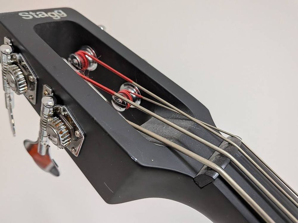 Stagg EDB-3/4 MBK Electric double bass (Metallic Black) (Gebraucht) in ...