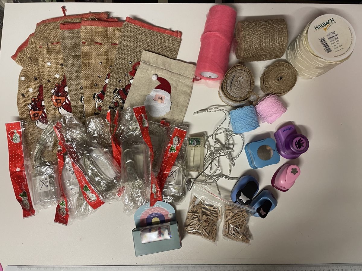 Bastelsets: Grosses Bastelmaterialien-Set  – Neu (gemäss Beschreibung) aus Winterthur von Ccity 9