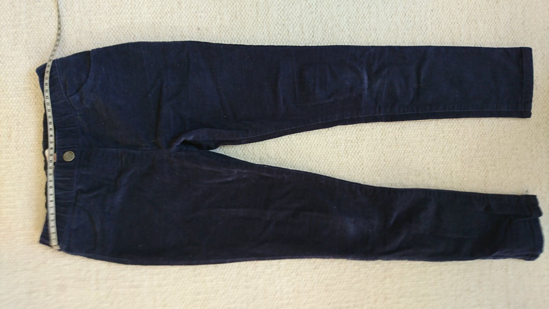 Hosen: Manchesterhose, dunkelblau, Gr. ca. 134 – Gebraucht aus Basel von Bar08 1