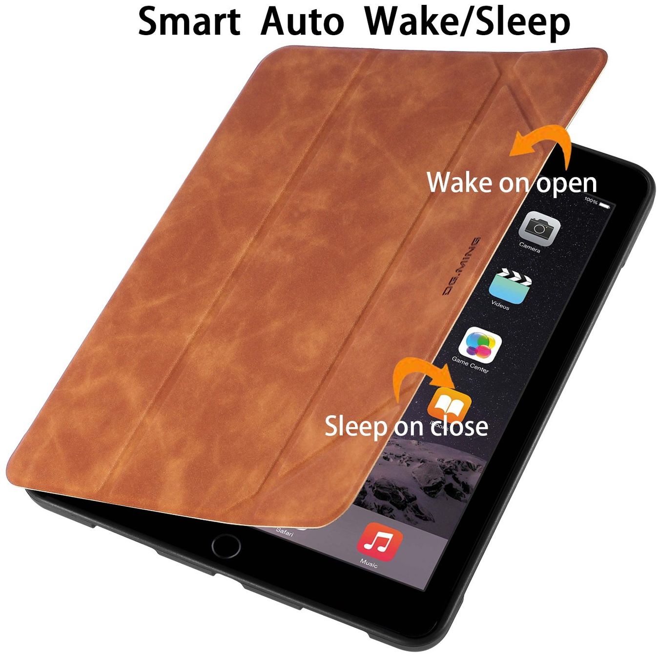 Cover & Protezioni schermo: iPad Mini 5/4 - Smartcase support étui ipad mini Brun – Nuovo e nell'imballaggio originale da Morges venduto da DigiAC 1