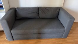 IKEA SKÖNABÄCK 2er-Bettsofa, dunkelgrau