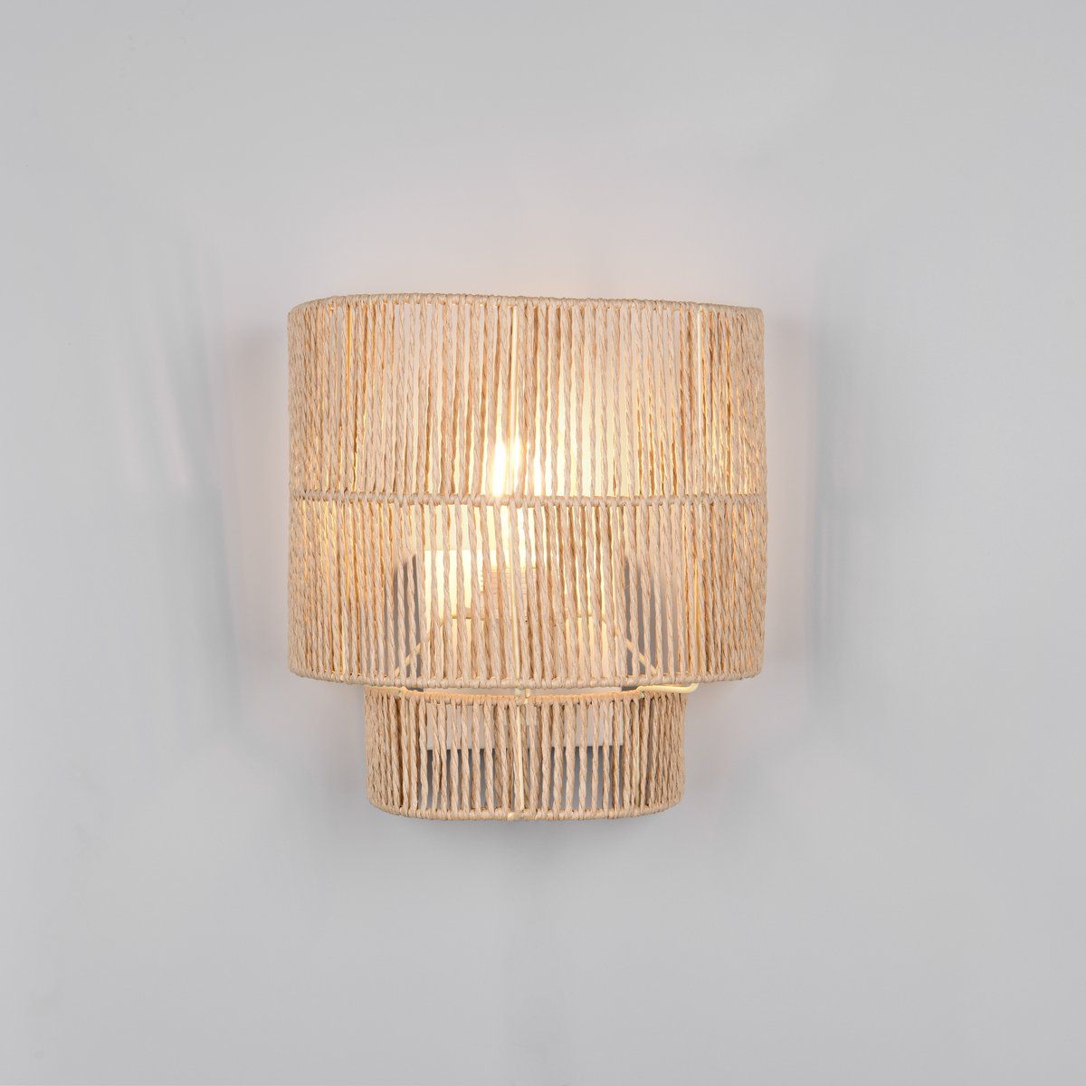 Lampade: Wandleuchte, Papiergarn, 25 cm Höhe – Nuovo (secondo la descrizione) da Kreuzlingen venduto da Smart-Light 8