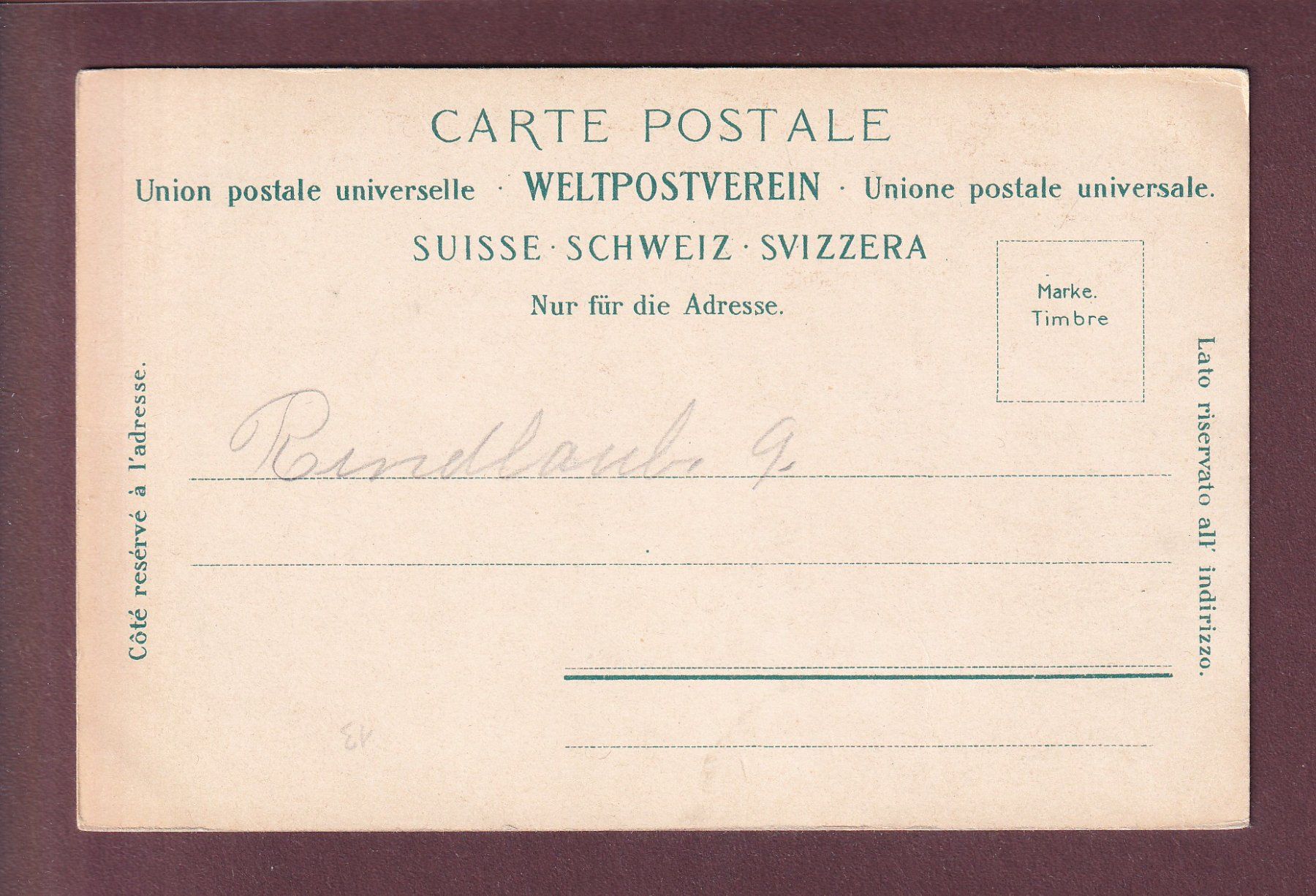 Ansichtskarten: LAUTERBRUNNEN - Staubbach – Gebraucht aus Pully von nicecards 1