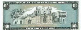 Peru 100 Soles de Oro 1973 P-102c UNZ Little Age Tone