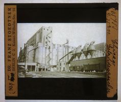Glasdia USA Chicago: Getreidespeicher, um 1920