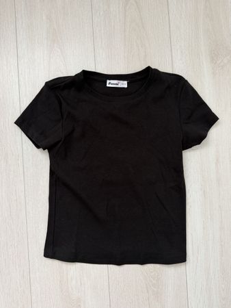 Damen T-Shirt schwarz Grösse XS Zustand neu