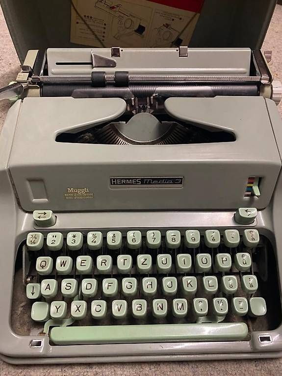 Macchine da scrivere: Druckmaschine Hermes Media 3 – Usato da Neuenegg venduto da mak_rq67 1