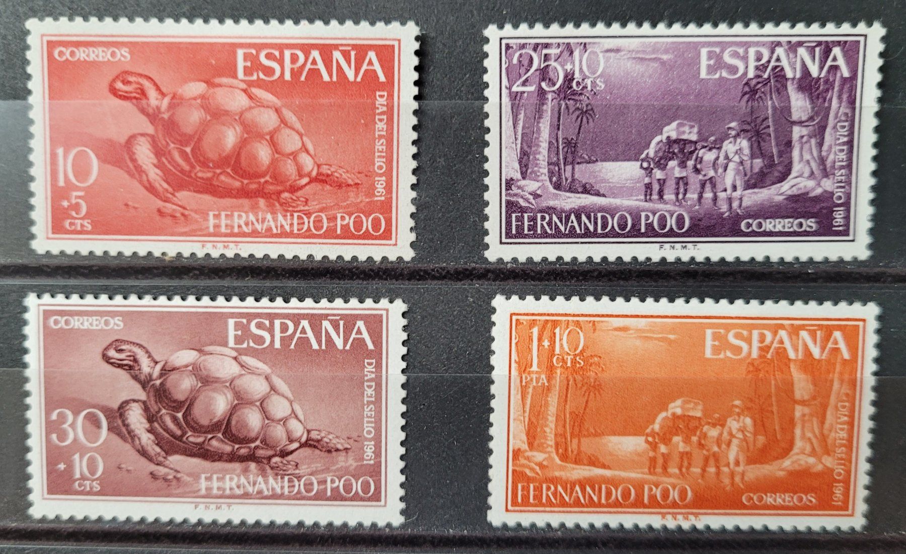 Tutti i francobolli: FERNANDO POO - SPANIEN / ESPAGNE – Usato da Neftenbach venduto da Mador6 6