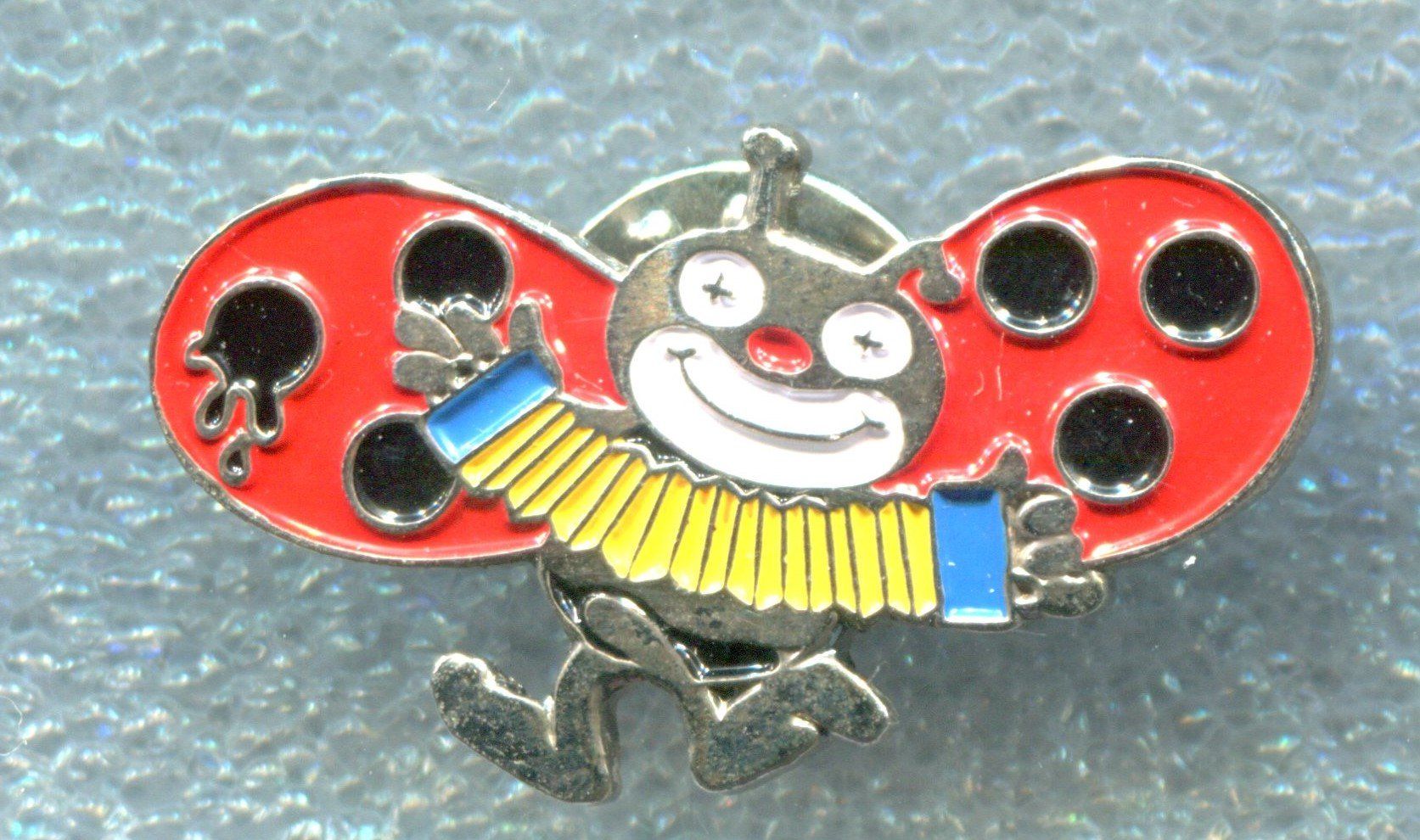 Placchette & Badge: BLICK Käfer  Musik Clown – Usato da Winterthur venduto da Sammleroase