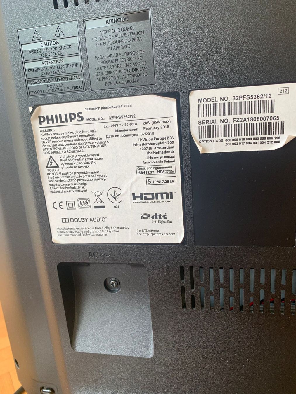 Televisori: Philips TV 32" Full HD | 32PFS5362 – Usato da Zürich venduto da ZHDave 1