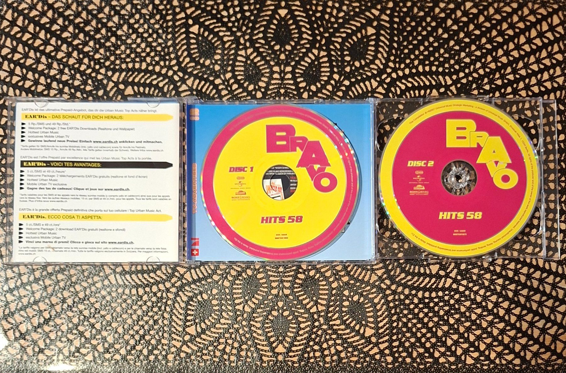 CD: Bravo Hits 58, Doppel CD, 2007, Hit Compilation, Sampler – Usato da Amriswil venduto da Celini3 2
