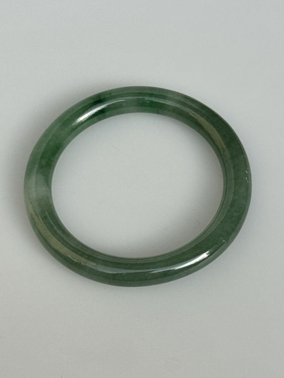 Tamashii Bracciale Unisex In Giada Verde E Legno – Regolabile Da 16 A 23 Cm, Chiusura Con Bottone, Collezione Classic (BHS900-106) - 2