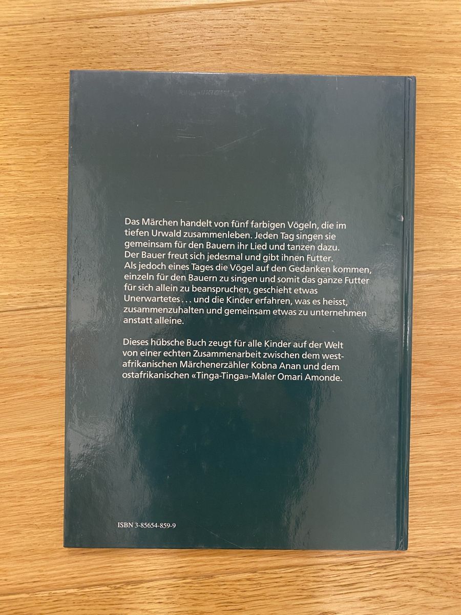 Libri: Kinderbuch Das Lied der bunten Vögel – Usato da Ennetbaden venduto da jun_19 1
